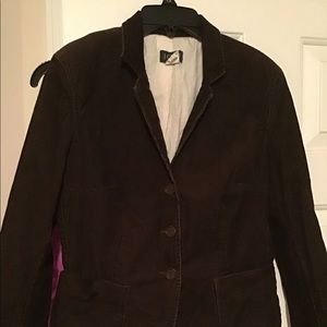 Petite Small corduroy blazer